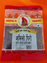 Amilo Piro Paaun | Hot & Sour Lapsi Candy Dhaka Topi USA